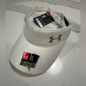 NWT Under Armour white visor